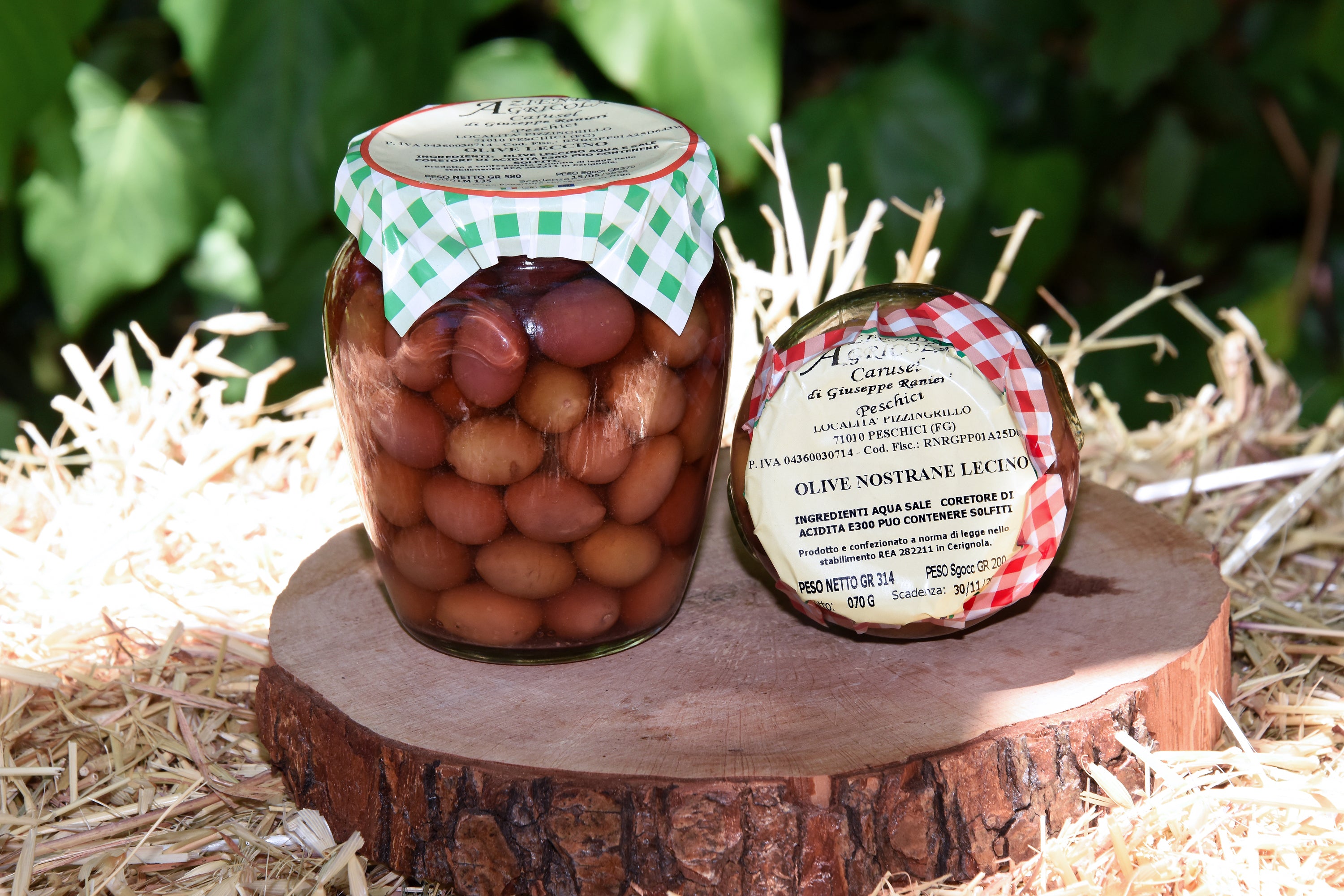 Vasetto sott'olio olive nostrane lecino Carusel