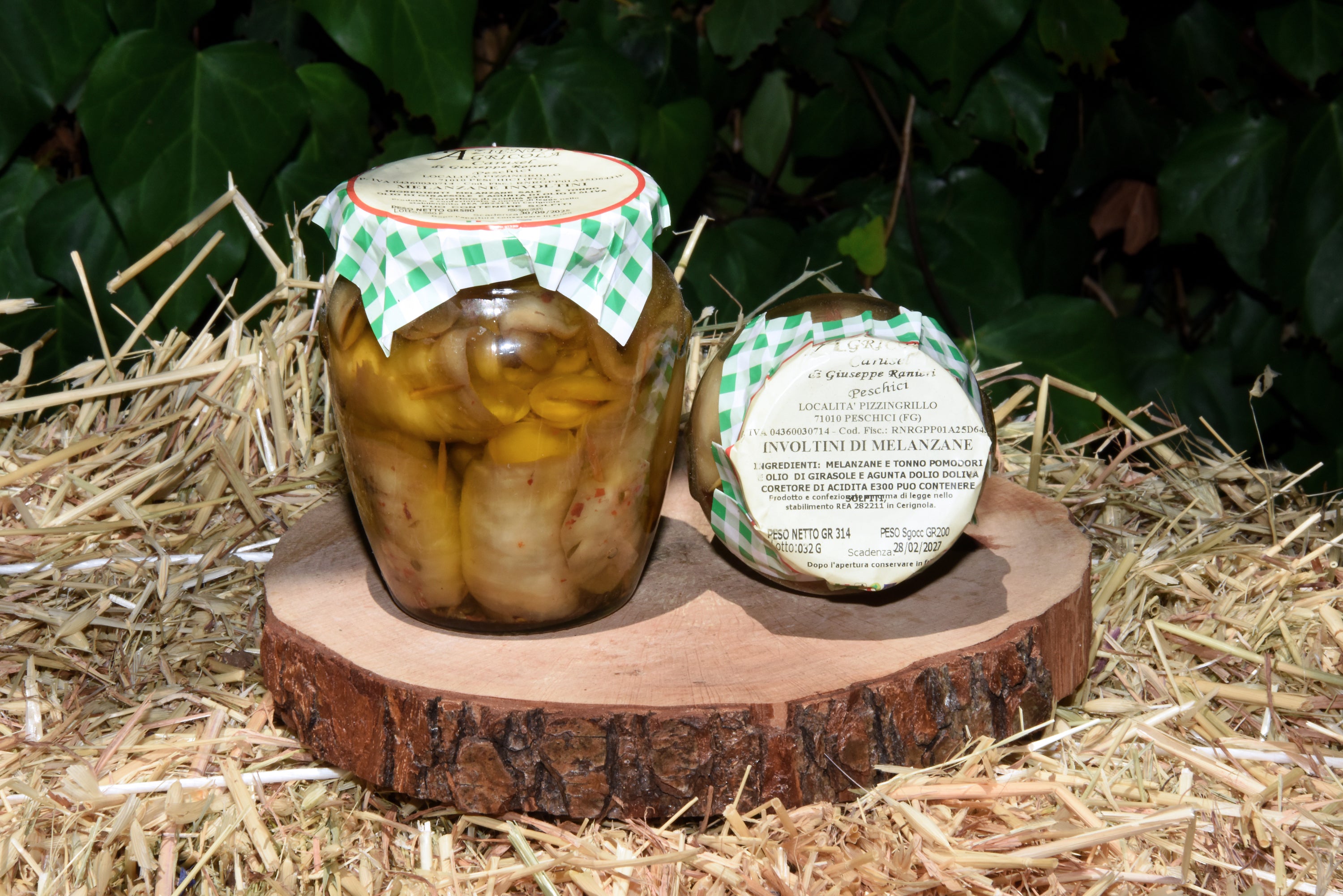 Vasetto sott'olio involtini di melanzane Carusel