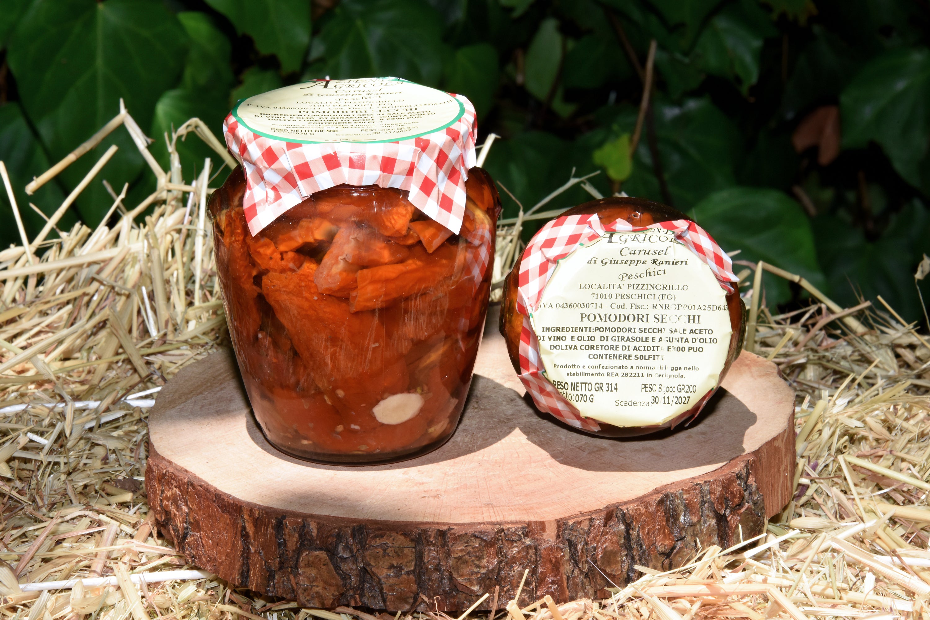 Vasetto sott'olio pomodori secchi Carusel
