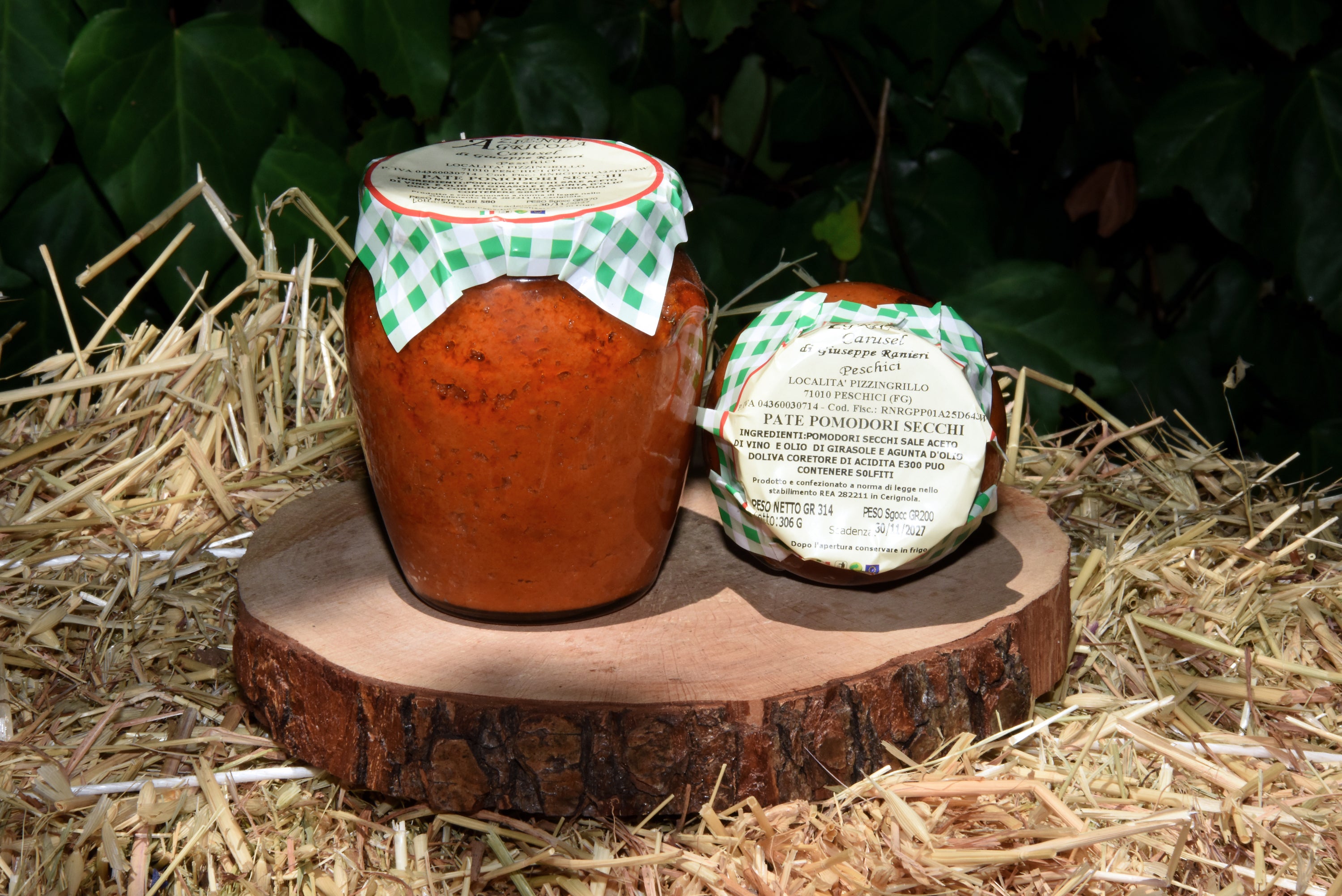 Vasetto sott'olio paté pomodori secchi Carusel