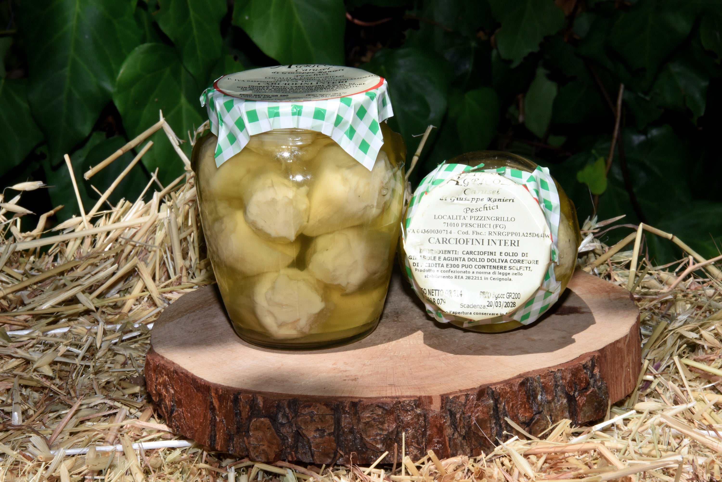 Vasetto sott'olio carciofini interi Carusel