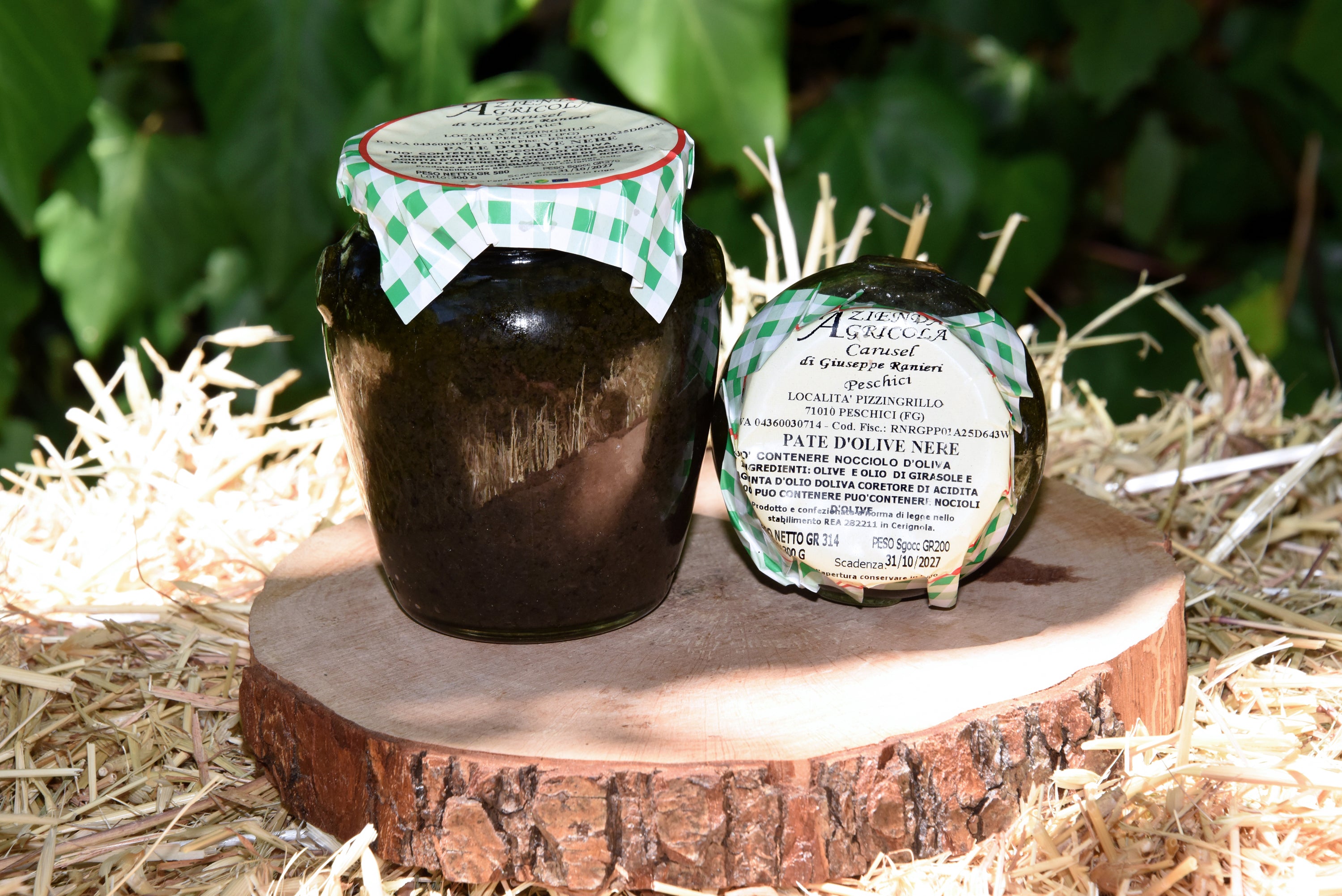 Vasetto sott'olio paté di olive nere Carusel