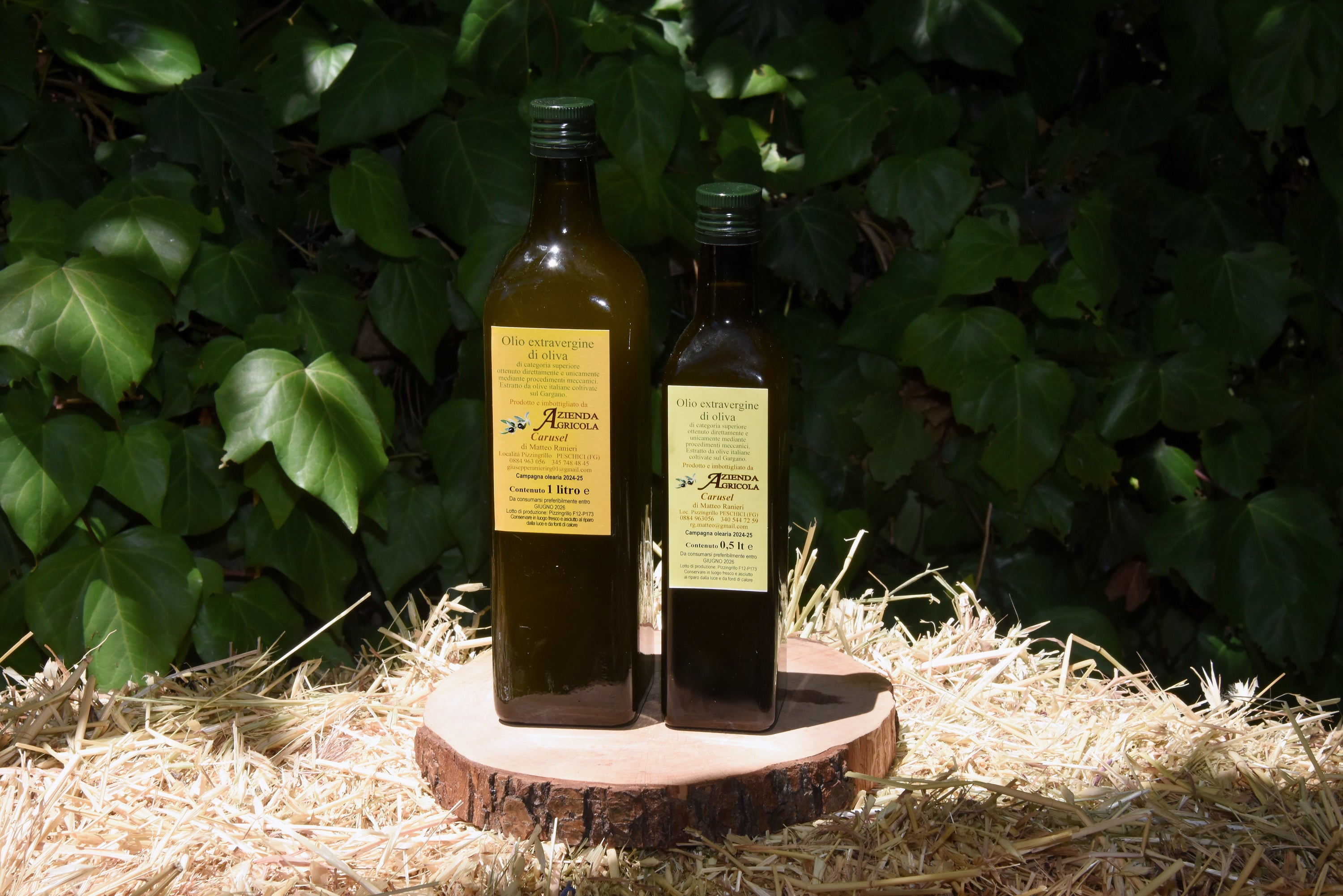 Olio Extra Vergine D'oliva 0.5L in vetro Carusel